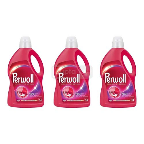 PERWOLL Washing Liquid for colored fabrics automatic 3L